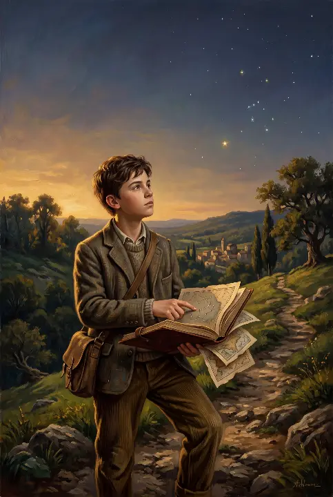 Illustration : Adam et la constellation manquante