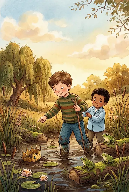 Couverture illustrée : Arthur et le roi des marais
