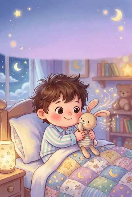 Couverture illustrée : Noa et le doudou qui chuchote